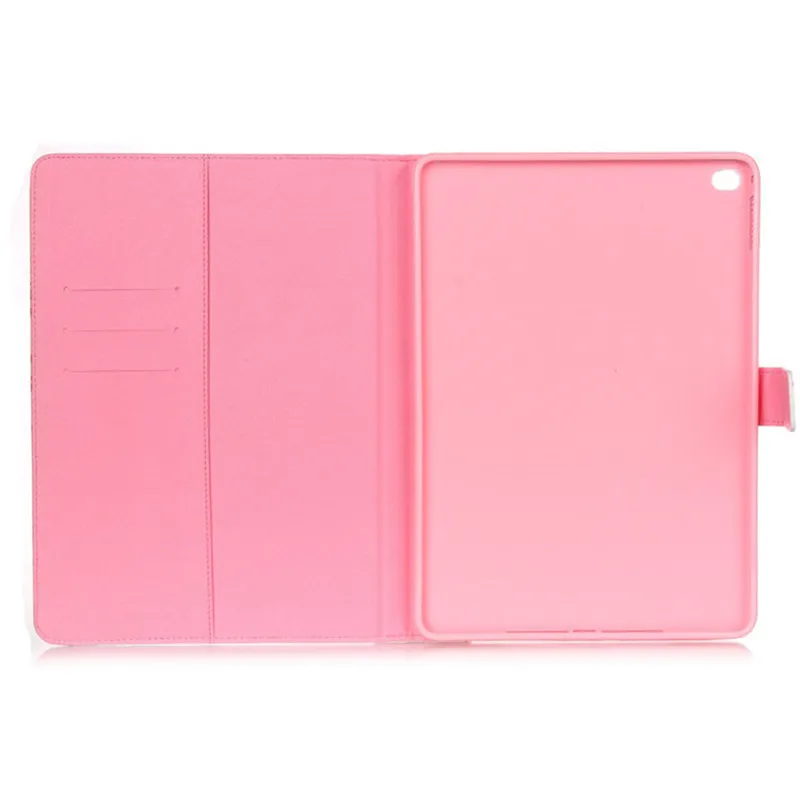 Stand Flip PU Leather For iPad Air 2 Case For iPad 6 Fashion Luxury Cuet White Cat Folio Magnetic Smart Tablet 9.7 Case Cover  (22)