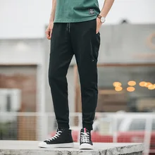 Модные повседневные брюки-карго в стиле сафари, мешковатые армейские брюки с карманами, мужские длинные брюки, мешковатые брюки Kanye West