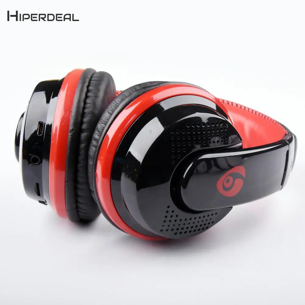 

HIPERDEAL MX666 Wireless Bluetooth Stereo Headset Earphone Headphone with Microphone Support SD Card FM Function Music Phone
