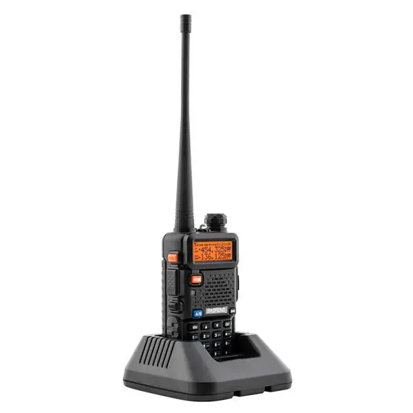 

SOONHUA 5W Walkie Talkie 136-174/200-260/400-520MHz Three Band Walkie Talkies with 1-LED Flashlight Black