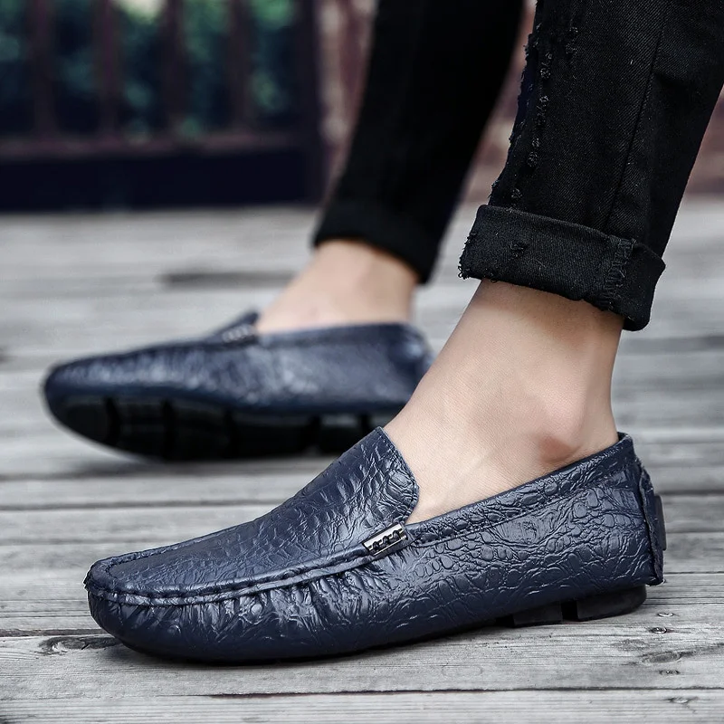 NORTHMARCH Мужская обувь Элитный бренд обувь без шнуровки мужские лоферы Мокасины Для мужчин s дышащие повседневные мужские туфли Мужская обувь