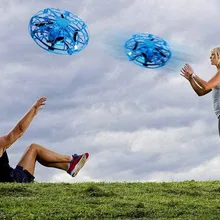 Мини-Радиоуправляемый Дрон UFO с зондирующим управлением, светодиодный инфракрасный Радиоуправляемый вертолет, Летающий вертолет, Радиоуправляемый Дрон с дистанционным управлением для детского подарка