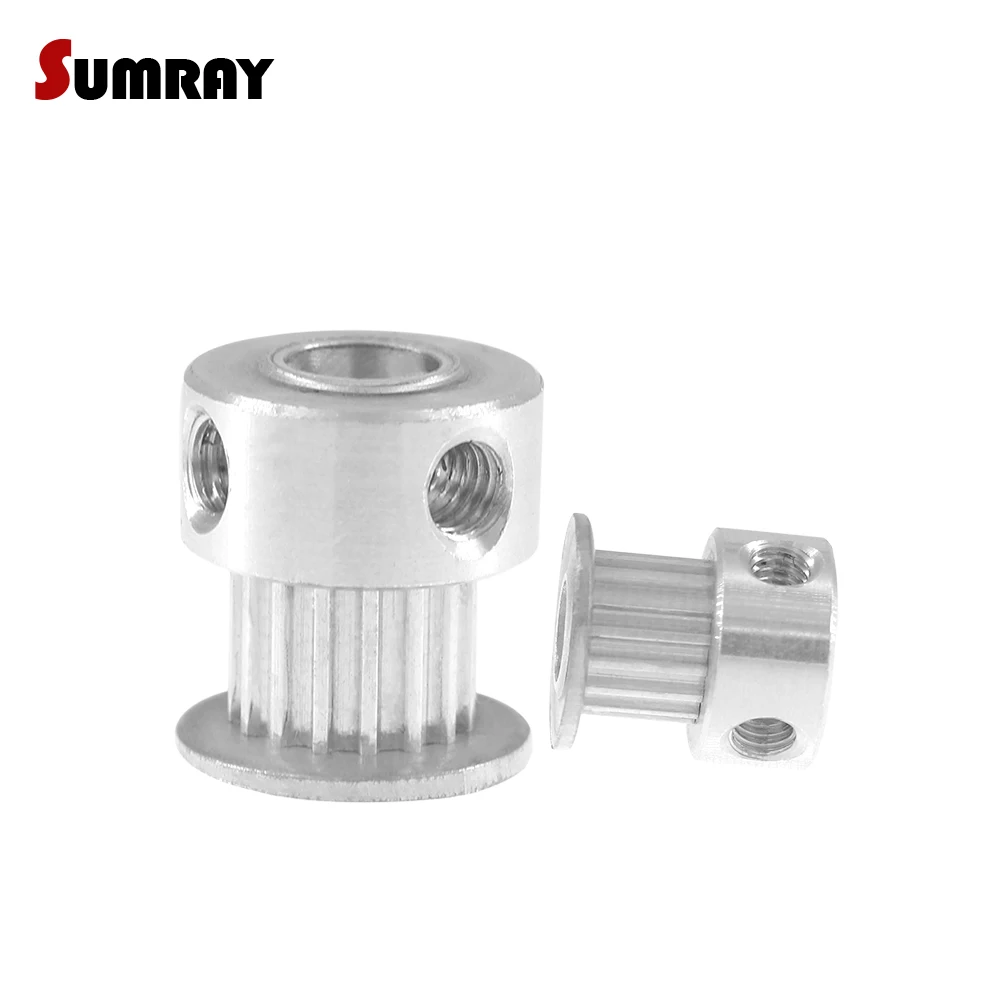 2 Pz Mxl 20T Puleggia Dentata 4/5/6/6.35/8Mm Foro Interno 7Mm Larghezza Puleggia Dentata Per Macchina Per Incidere