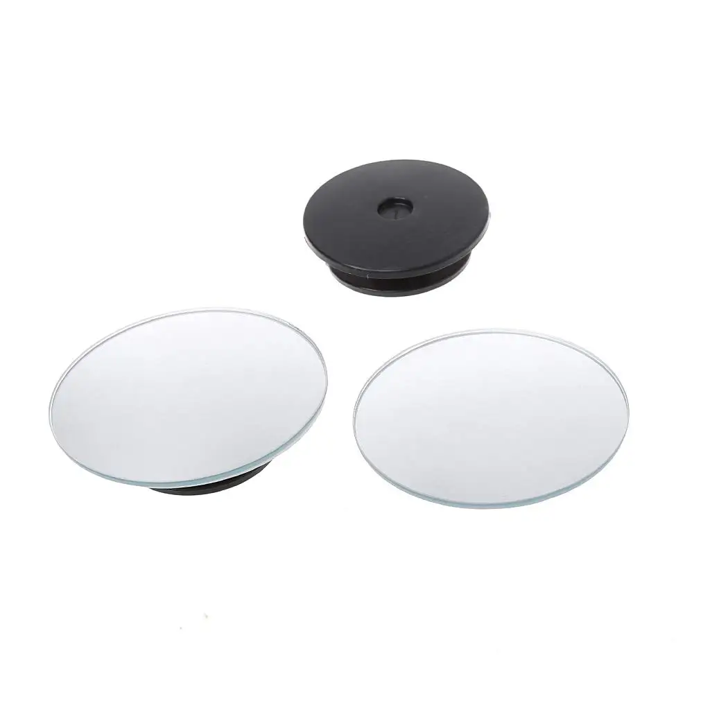 1 пара 360 градусов Rotable Rimless универсальное широкоугольное круглое слепое пятно