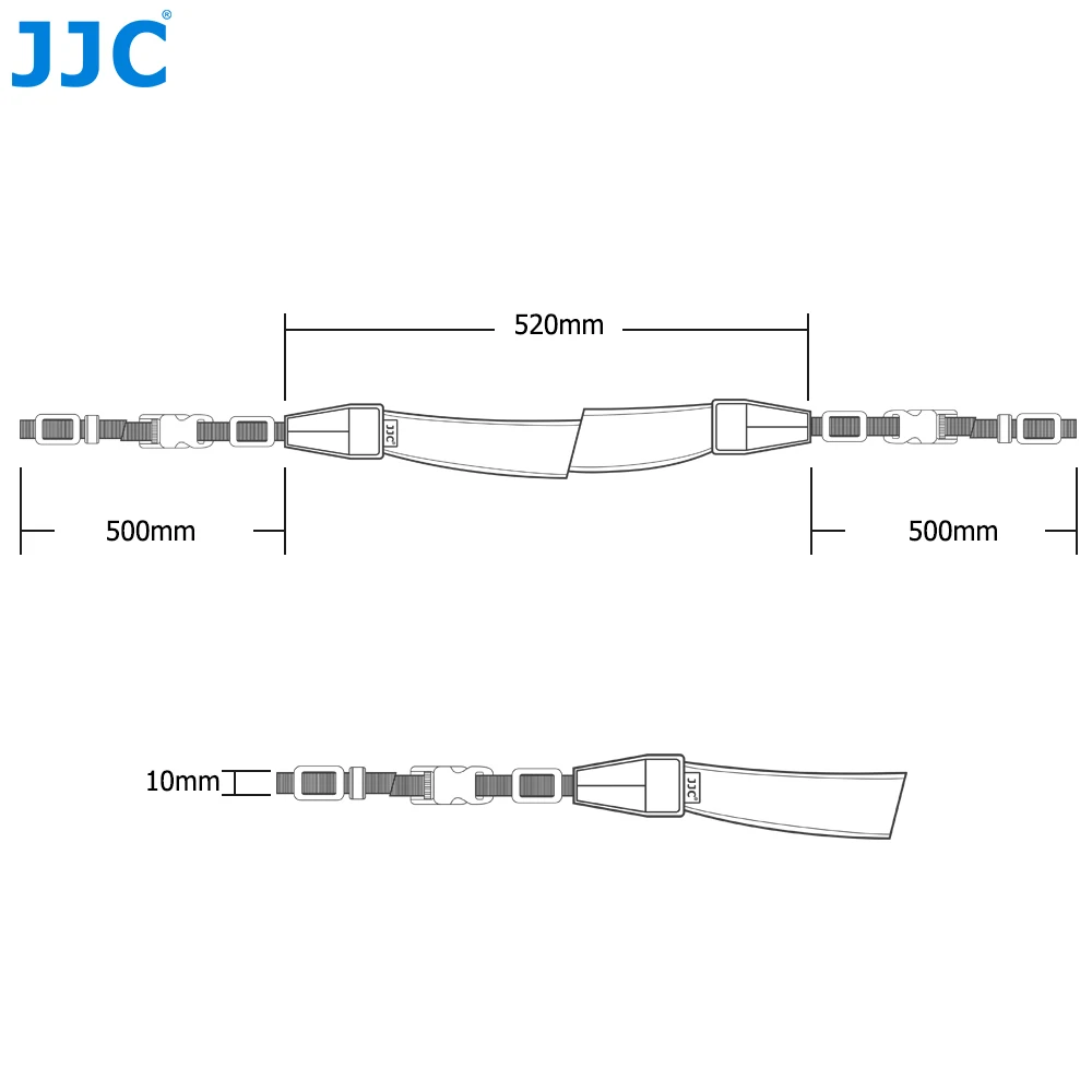 JJC Quick Release Шея широкий ремень анти-скольжения DSLR камеры плечевые ремни для Canon/Nikon/sony/Pentax/samsung фото сцепление
