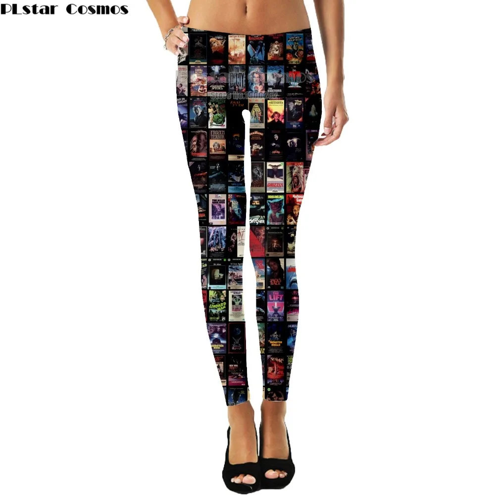 PLstar Cosmos Newspaper magazine cover Movie Harajuku style Leggings Popular Brand 3D Full Print Women New Style drop shipping PLstar Cosmos Newspaper magazine cover Movie Harajuku style Leggings Popular Brand 3D Full Print Women New Style drop shipping