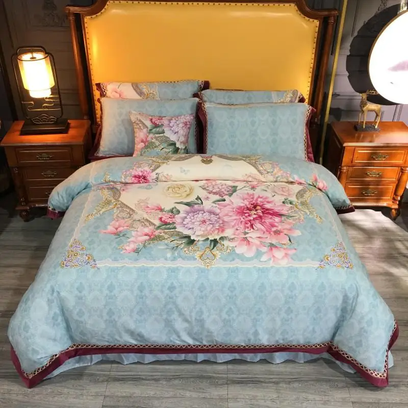 

Fleece Cotton Warm Bedding Set Queen King size Bed set Flat Bed Sheet set Duvet Cover Fitted sheet Pillowcase parure de lit