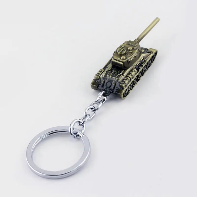 Модный винтажный брелок для ключей со словом танков, брелок для ключей, модель танка, брелок для ключей, игрушки для детей, подарки