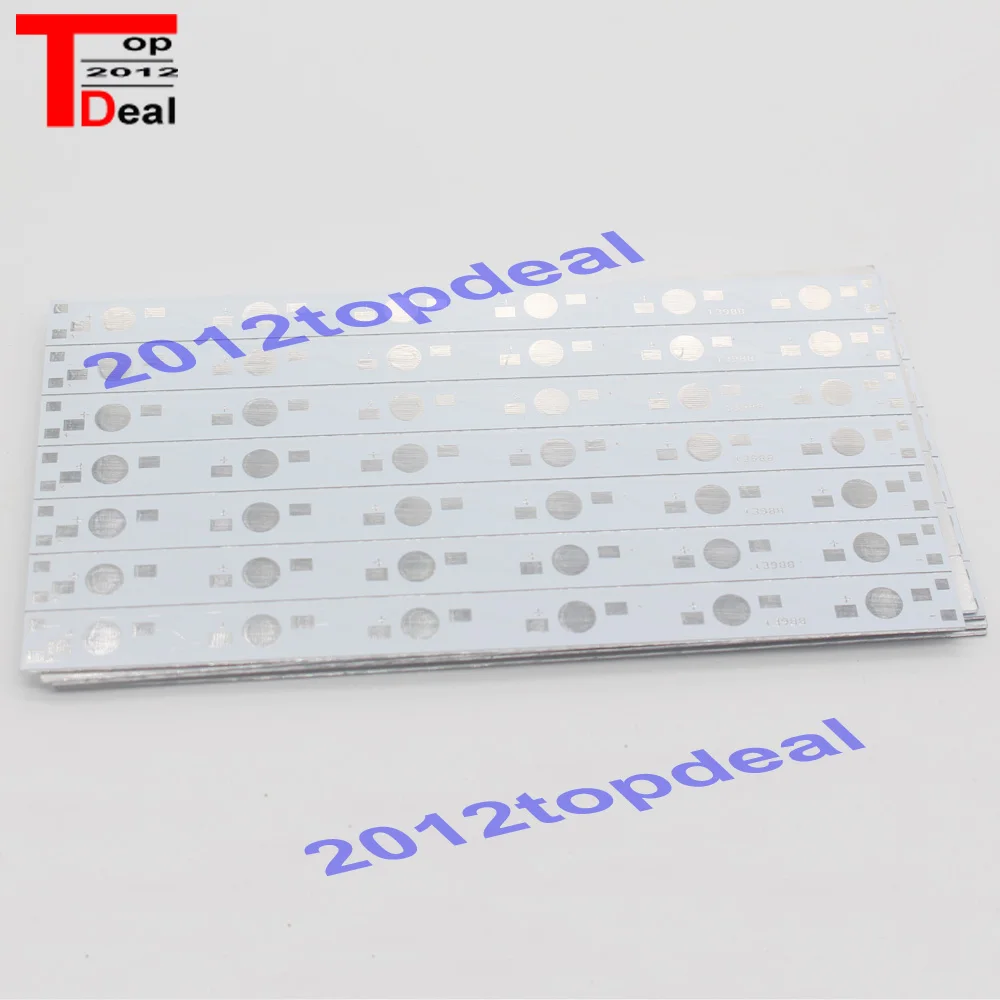 

10pcs 140mm x 16MM Aluminium PCB Circuit Board for 6 x 1w,3w,5w LED in Series
