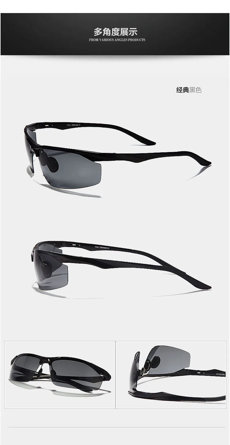 Модные солнцезащитные очки мужские поляризованные зеркальные солнцезащитные очки для вождения женские брендовые дизайнерские солнцезащитные очки Polaroid Oculos ZY2206H