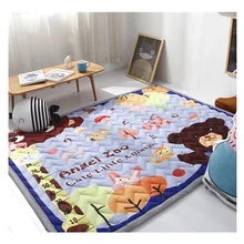 Утолщенный детский ползучий Противоскользящий ковер с рисунком высокого качества четыре сезона Детская гостиная спальня игровой коврик ковер