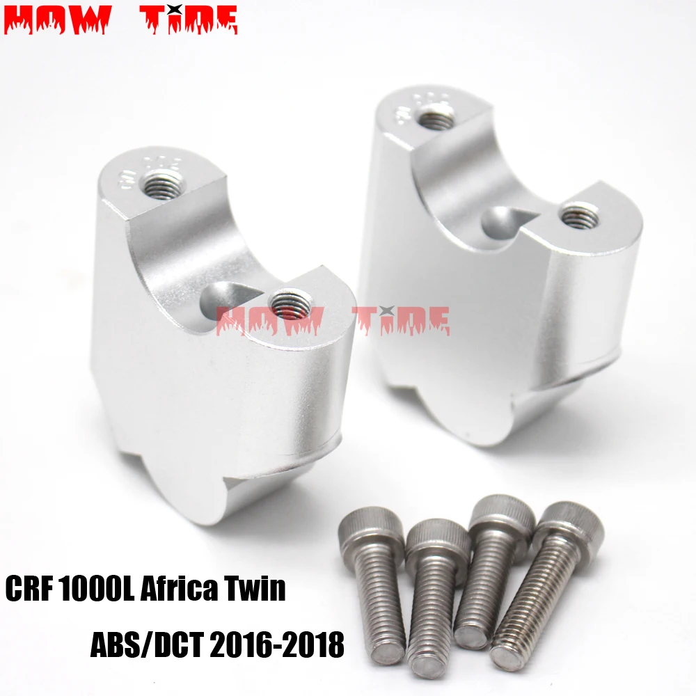 

Handlebar riser extension bracket kit for Honda CRF1000L Africa double ABS / DCT 2016 2017 2018CNC aluminum alloy