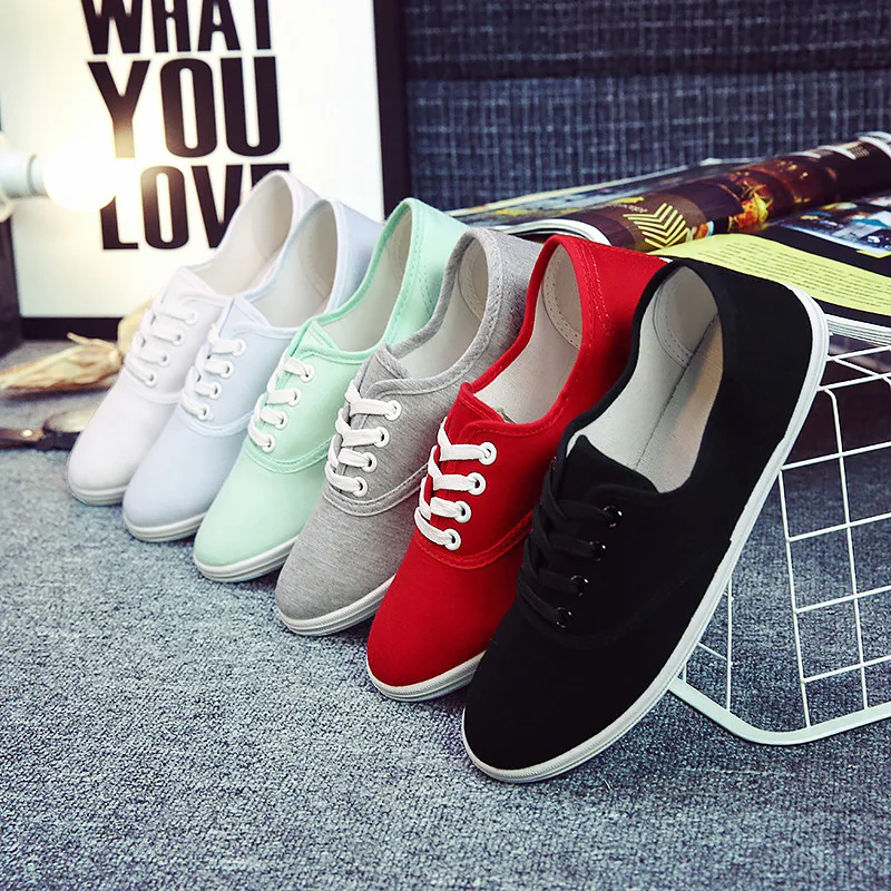 

Shoes Women espadrilles 2018 Fashion Sneakers Women Canvas shoes Ballet Flats Comfortable Flat Shoes Women Loafer tenis feminino