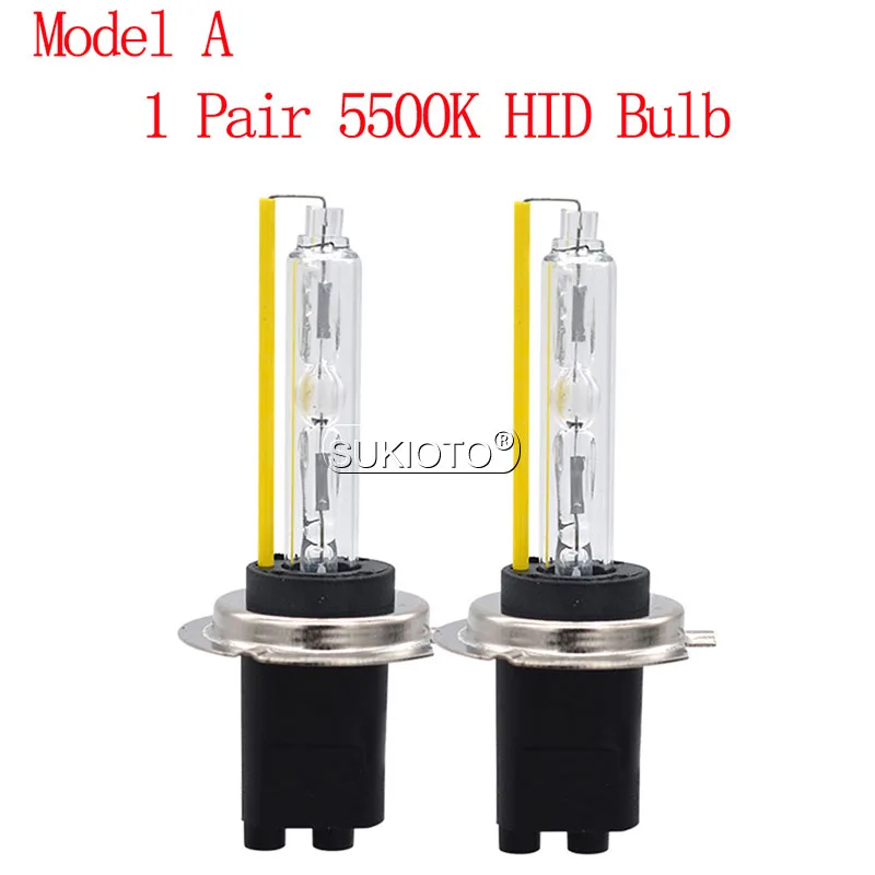 SUKIOTO Fast Bright AC 55W F5 HID Ballast Xenon Kit 5500K Xenon H1 H3 H7 H11 HB3 HB4 9012 D2H HID Car Headlight Bulb 55W HID Kit (9)
