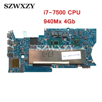 

For HP X360 14M-BA Laptop Motherboard 923688-601 448.0BZ03.0011 With i7-7500 CPU 940Mx 4Gb