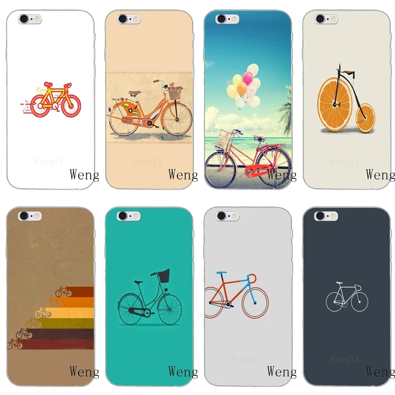 

funny cool bicycle bikes TPU Soft phone case For Xiaomi Mi A2 6X 8 SE Pro Lite Mix Max 3 Redmi 6 6A S2 Note 6 Pro Pocophone F1