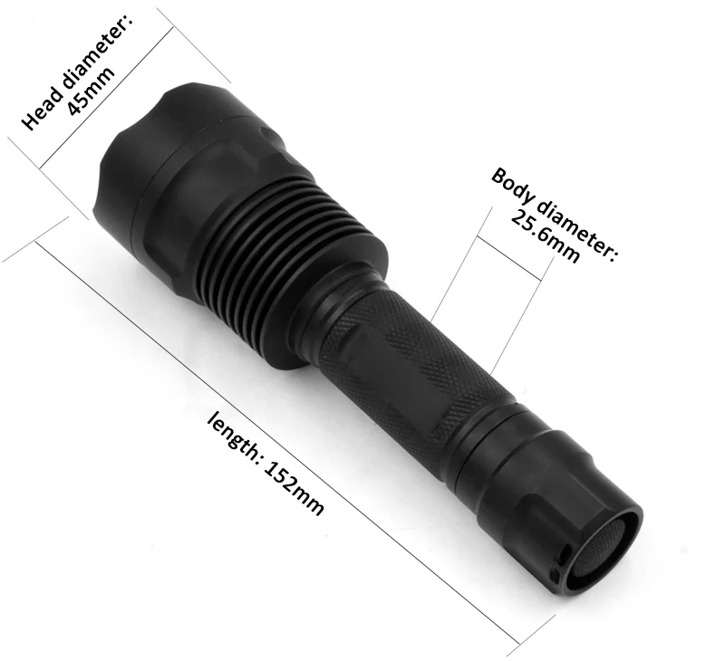Manta Ray C12-UE черный светодиодный фонарик, CREE XHP50.2 3 в светодиодный, светильник SST-20-W светодиодный или CREE XP-L HI V3 светодиодный внутри, медь DTP