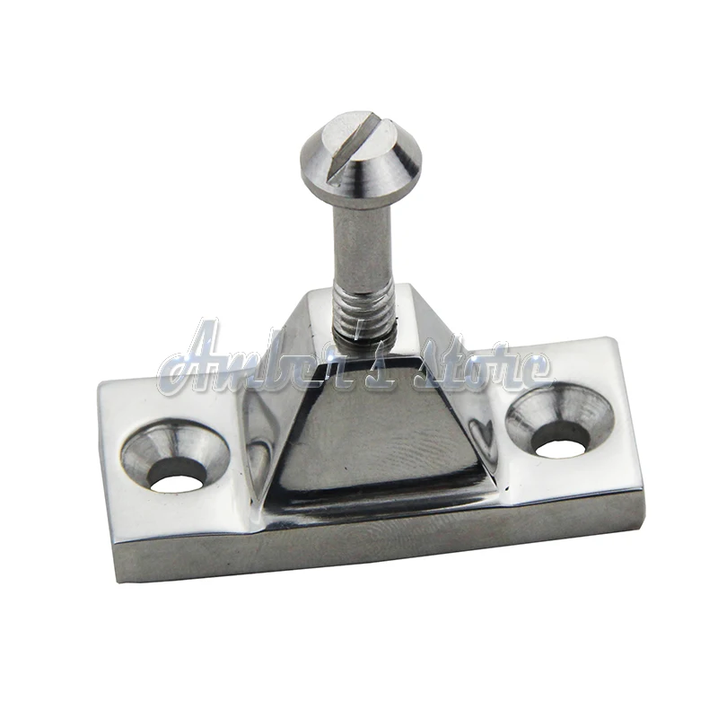 Side Mount Deck Hinge Bimini Top Stainless Steel Screws Marine Boat