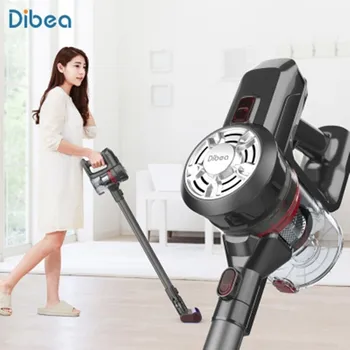 

Dibea V008 9000Pa 2-In-1 Household Vacuum Cleaner Lightweight Cordless Handheld Stick Vacuum Cleaner With LED Lights Brush
