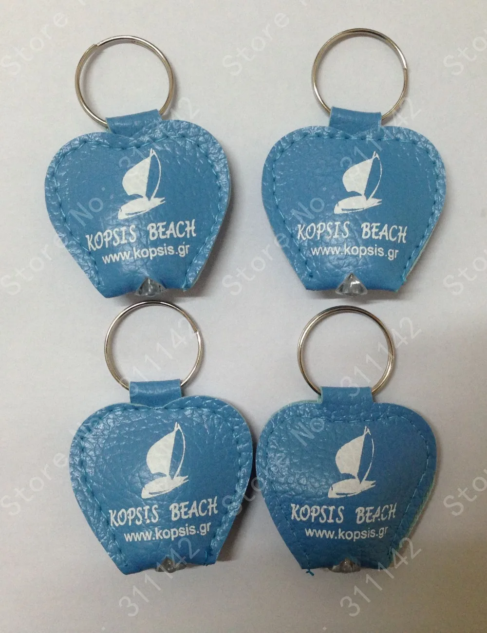 

Promotional Souvenirs Custom leather keychain keyring LED light handmade leather keychain