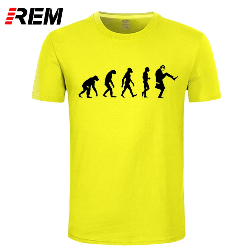 

REM PUO EVOLUTION MONTY PYTHON T-shirt Top Lycra Cotton Men T shirt New DIY Style