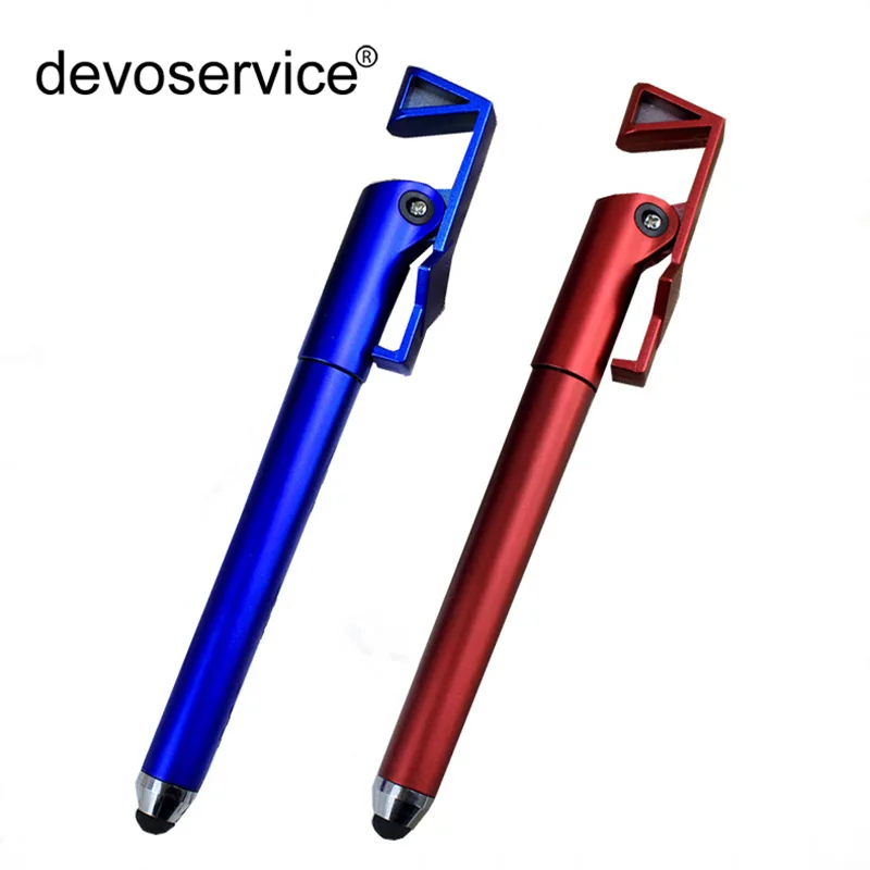 

2PCS Ballpoint Pens Fashion New Multi-Function Ballpoint Mobile Phone Stand Advertising Pens Touch Screen Insurance Pen Gifts