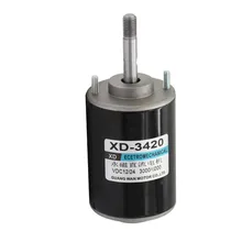 XD-3420 Permanent Magnet DC Motor 12V/24V 3000/6000rpm 30W Universal Adjustable Reversing Motor DC Speed Motor High Torque XD-3420 Permanent Magnet DC Motor 12V/24V 3000/6000rpm 30W Universal Adjustable Reversing Motor DC Speed Motor High Torque