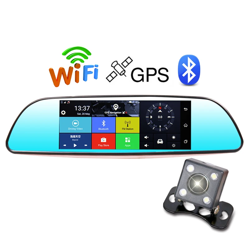 2017 Pbear GPS car camcorder dvr lens intelligent music
