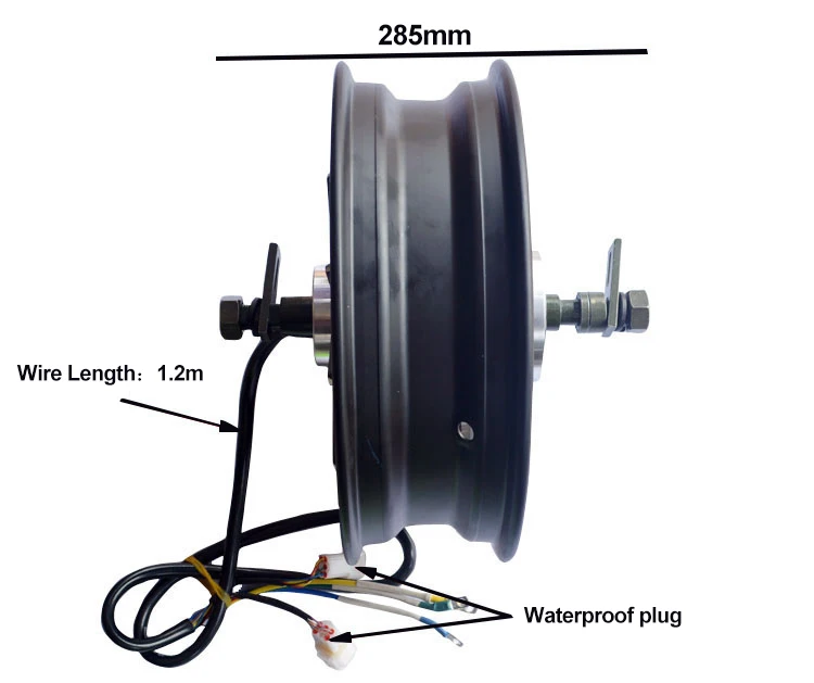 1" 60v72v84v96v обод 3000 Вт 3 кВт колеса электрические колеса в сборе Y для электрического автомобиля набор Электрический мотоцикл DIY двойной насос дисковый тормоз