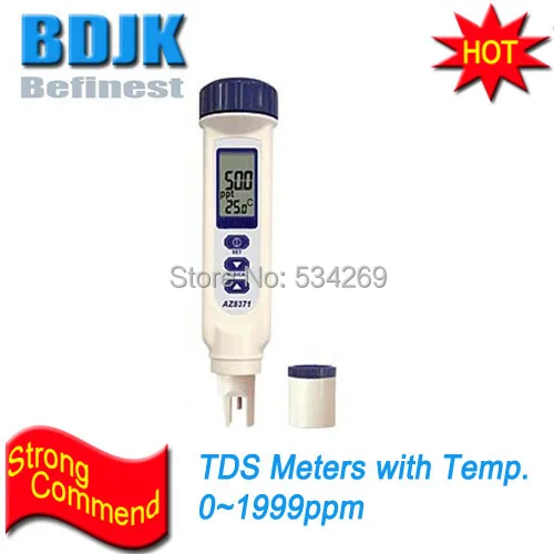 

0~1999ppm Digital TDS Meters with temp. Display High Accurate TDS Measurement