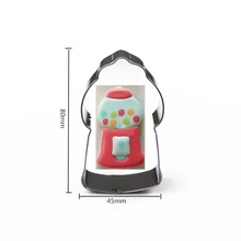 Сахарная вата машина из нержавеющей стали печенье резак 10 компл./лот