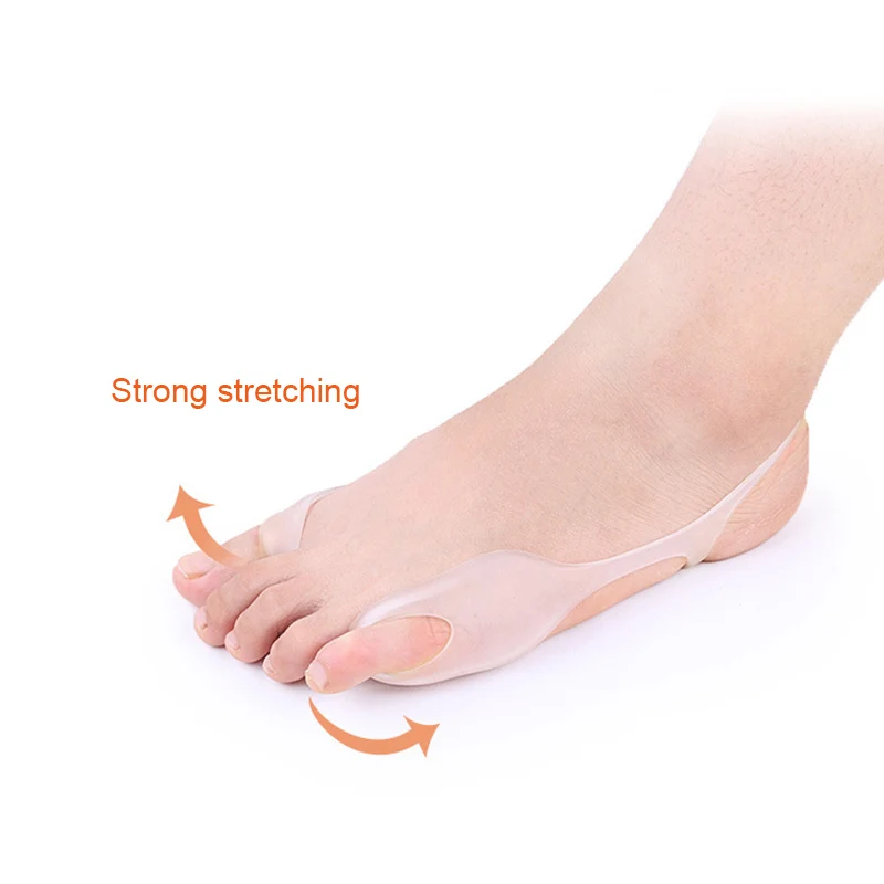 1 Pair Toe Feet Valgus Hallux Bunion Orthotics Feet Care Corrector Thumb Adjuster Practical Foot Care Thumb Orthopedic Supplies
