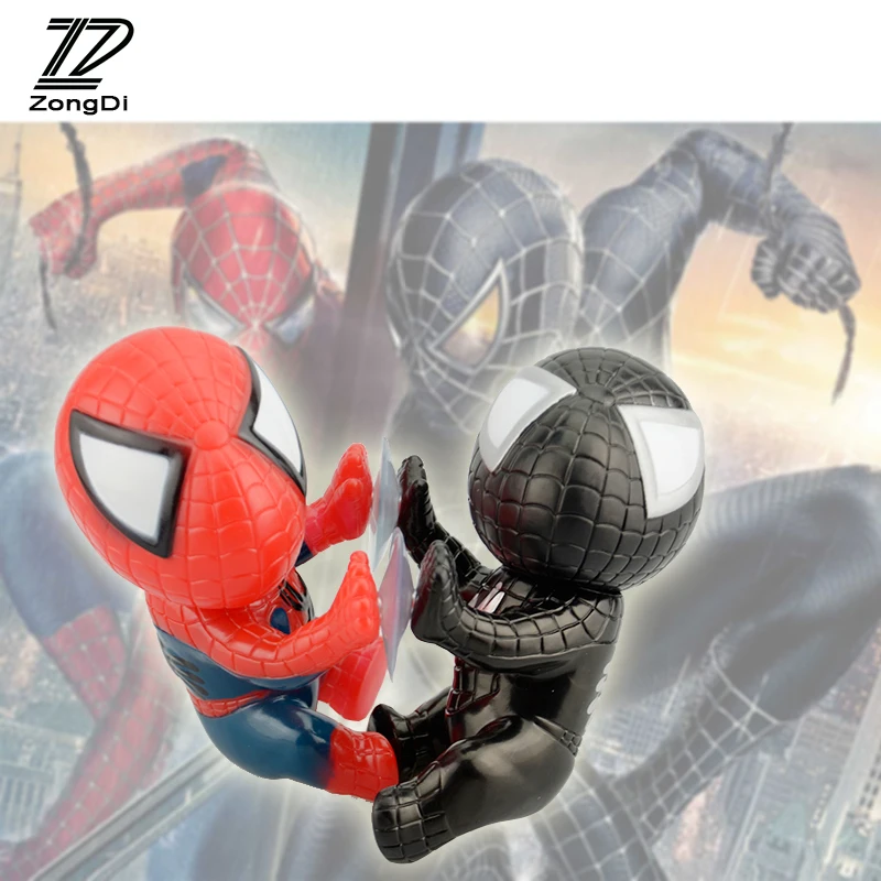 

ZD 1Pc Car 3D Stickers Spiderman Suckers For Citroen c4 c5 c3 Opel astra h j g Peugeot 307 206 Chevrolet cruze aveo Accessories