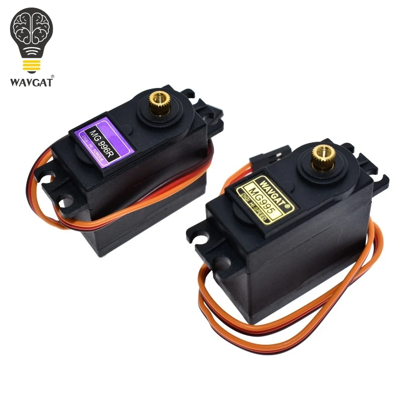 

WAVGAT 13KG 15KG Servos Digital MG995 MG996 Servo Metal Gear for Futaba JR Car RC Model Helicopter Boat For Arduino UNO diy