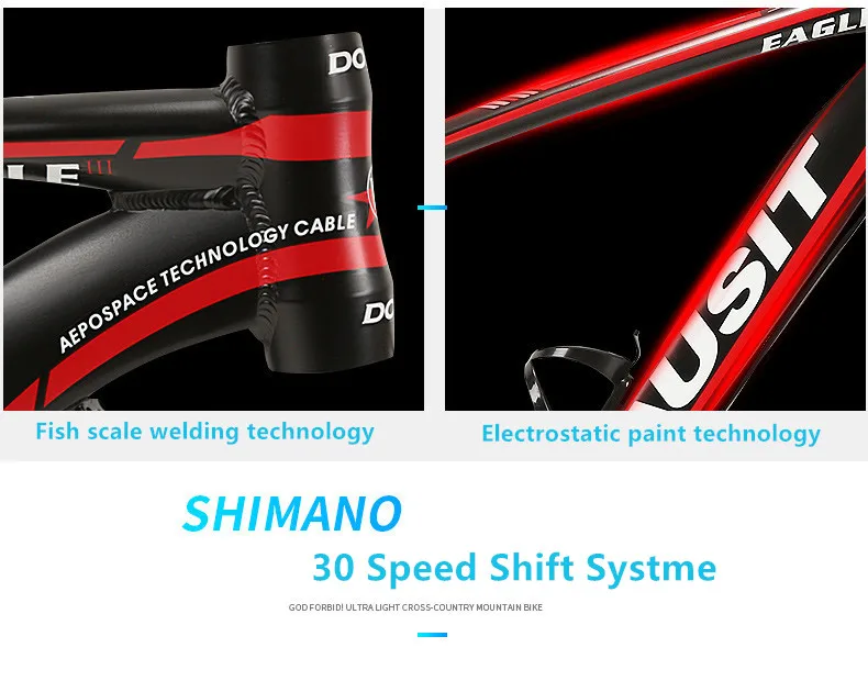 Excellent New Aluminum Alloy Frame 26 inch Wheel 24/27/30 Speed Hydraulic Disc Brake Mountain Bike Outdoor Sports Bicicleta MTB Bicycle 3 Excellent New Aluminum Alloy Frame 26 inch Wheel 24/27/30 Speed Hydraulic Disc Brake Mountain Bike Outdoor Sports Bicicleta MTB Bicycle 3