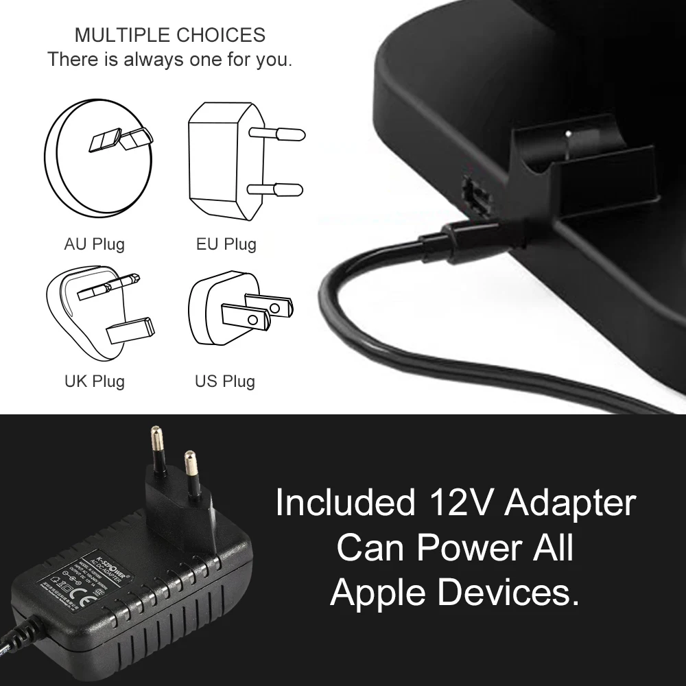 Беспроводное зарядное устройство 4 в 1 для Iphone 11 Pro XS MAX XR 8 Plus X Apple Watch Series 5 3 2 Iwatch