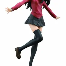 18 см Fate Stay Night Tohsaka Rin сексуальная фигурка ПВХ игрушки коллекция кукла аниме мультфильм модель для друга подарок