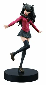

18cm Fate Stay Night Tohsaka Rin sexy action figure PVC toys collection doll anime cartoon model for friend gift