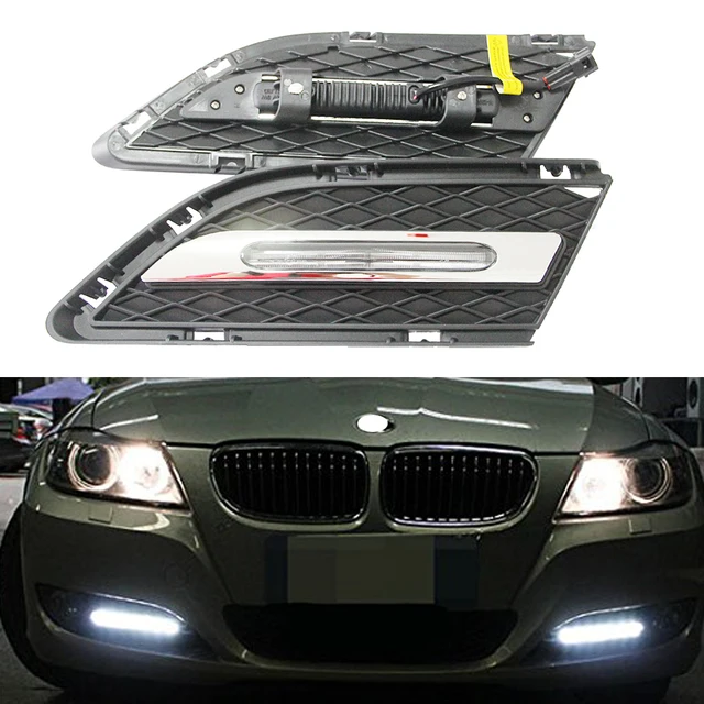 2x Dayline guide technology led daytime running drl light for For BMW E90 LCI Sedan, E91 LCI
