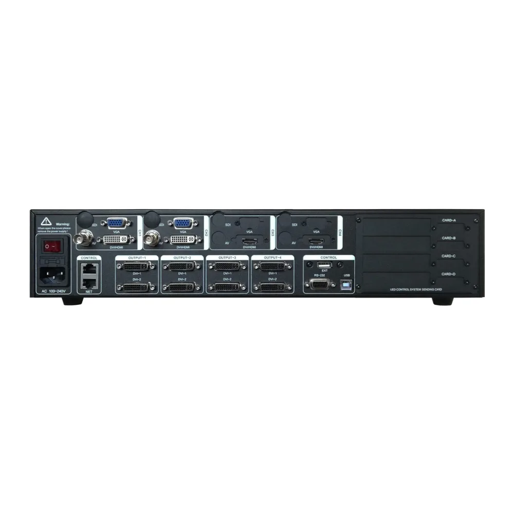 Светодиодный Многофункциональный видеопроцессор Amoonsky SC369A с поддержкой linsn nova