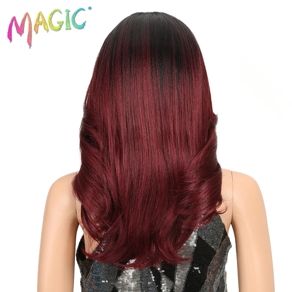  MAGIC Hair 150% Density Ombre Loose Hair Synthetic Lace Wigs 18
