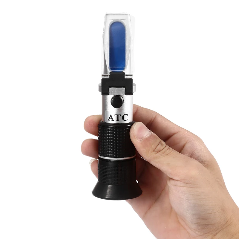 

58-90% Water Honey Refractometer Test Beekeeping Tester with Calibration Refractometer Honey Moisture Meter Tools