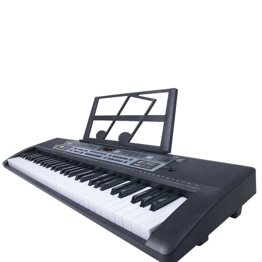 Elétrico com Suporte e Microfone Presentes das Crianças Venda Quente Teclas Crianças Música Digital Teclado Eletrônico Placa Chave Piano 61 9 High Quality Brinquedos e hobbies