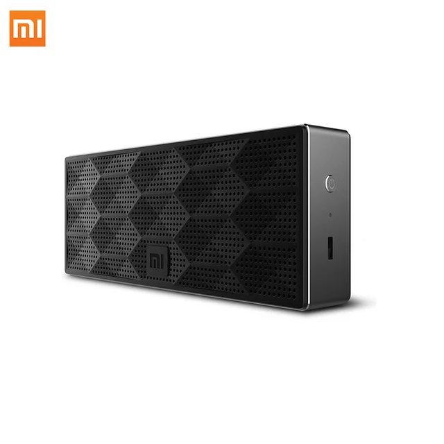 Freeshipping 100% оригинал xiaomi mi bluetooth speaker портативный wirelee площадь звуковой ящик динамик для смартфонов pc компьютер