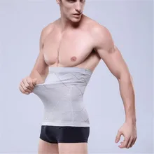 Мужские поясные корсеты, утягивающий Корректор осанки Пояс боди Корректирующее белье, пояс для похудения