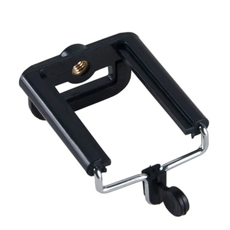 Universal Mobile Phone Clip Holder Mount Bracket Adapter for Smartphone Camera Cell Phone Tripod Stand Mount Adapter Monopod (4)