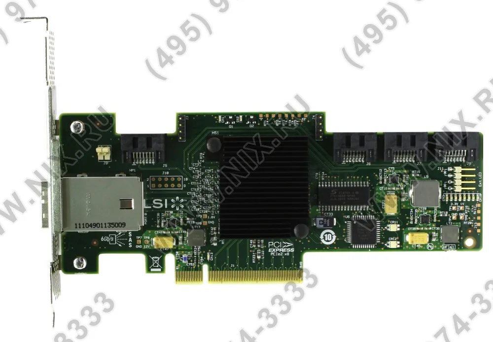 RaidStorage Avago LSI SAS 9212-4I4E LSI00192 8 port RAID HBA JBOD SATAX4 SFF8087 6Gb PCI-E 2.0 X8 Controller Card | Компьютеры и офис