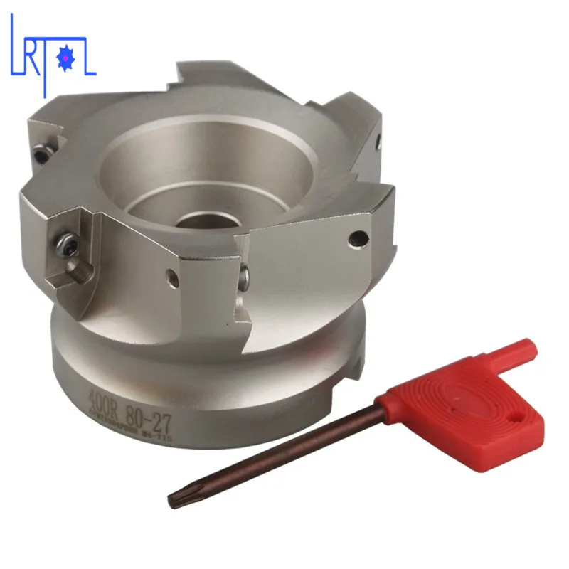 

BAP400R-80-27-6T Visage Fraise Outils Pour CARBIDE Inserts Convient Pour NC/CNC Machine face milling cutter