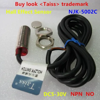 

1PC NJK-5002C NPN NO 10mm Hall Effect Switch DC5-30V Inductive Proximity Sensor Switch High Quality Induction magnetic Magne