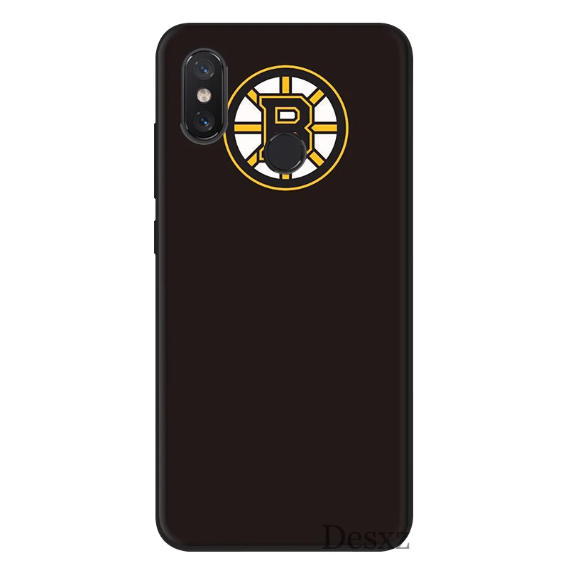 Desxz сотовый Чехол Для Телефона силиконовый для Xiaomi Redmi Note 4 4X5 6 7 Pro 5A Prime чехол Boston Bruins сумка для оснащения для хоккея на льду оболочка - Цвет: B2